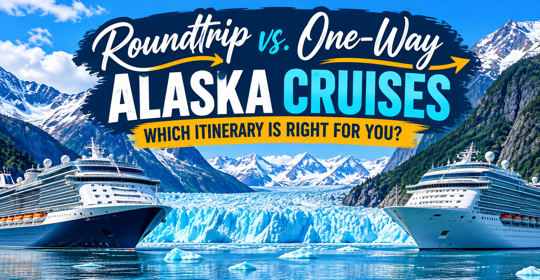 Roundtrip vs. One-Way Alaska Cruises: Which Itinerary Is Right for You?